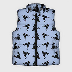 Мужской жилет Эстетика Новогодние олени, цвет: 3D-светло-серый