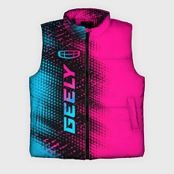 Мужской жилет Geely - neon gradient: по-вертикали, цвет: 3D-черный