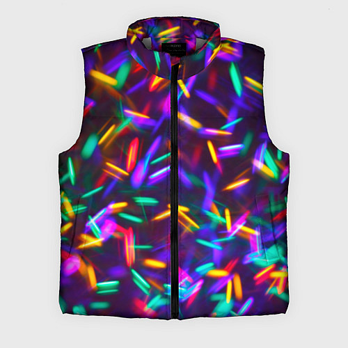 Мужской жилет Цветомузыка / 3D-Светло-серый – фото 1