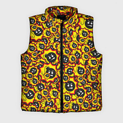 Мужской жилет Serious Sam logo pattern, цвет: 3D-красный