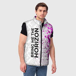Мужской жилет Bring Me the Horizon rock legends: по-вертикали, цвет: 3D-черный — фото 2