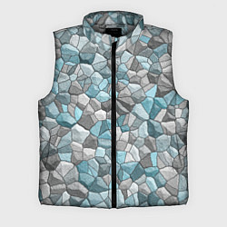 Мужской жилет Мозаика из цветных камней