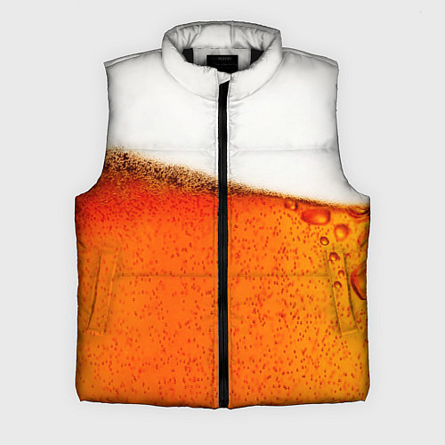 Мужской жилет Тёмное пиво / 3D-Черный – фото 1