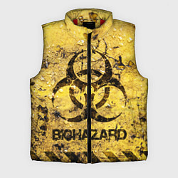 Мужской жилет Danger biohazard, цвет: 3D-красный