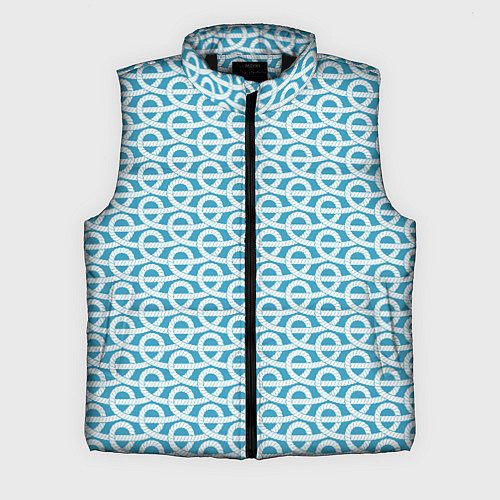 Мужской жилет Узел верёвочный / 3D-Черный – фото 1