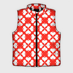 Мужской жилет Четырехлистный клевер красный