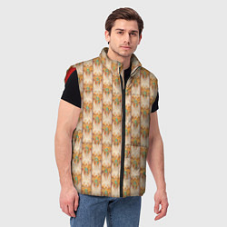 Мужской жилет Античный орнамент, цвет: 3D-красный — фото 2