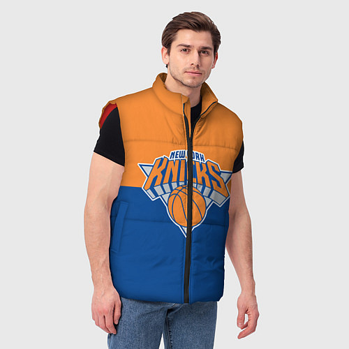 Мужской жилет Нью-Йорк Никс НБА / 3D-Красный – фото 3