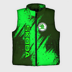 Мужской жилет Skoda - green