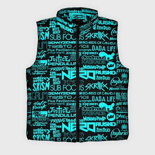 Мужской жилет Musical groups / 3D-Черный – фото 1