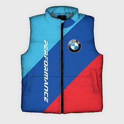 Мужской жилет Bmw - m colors, цвет: 3D-светло-серый
