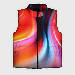 Мужской жилет Радужные волны