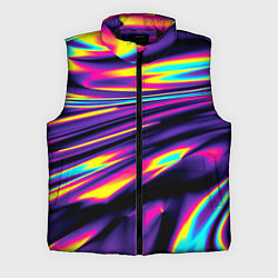 Мужской жилет Glitch colors, цвет: 3D-черный