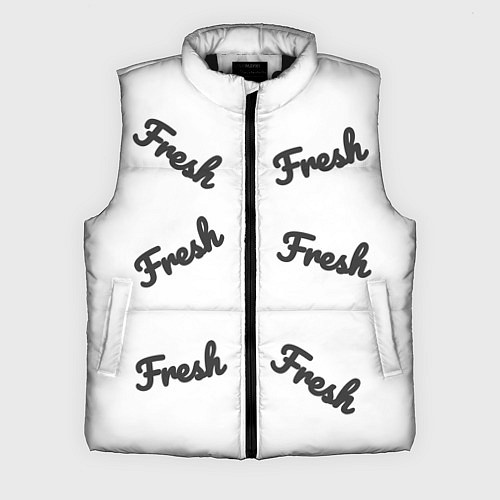 Мужской жилет Fresh / 3D-Черный – фото 1