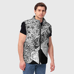 Мужской жилет Creativity, цвет: 3D-черный — фото 2