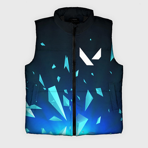Мужской жилет Valorant взрыв частиц / 3D-Черный – фото 1