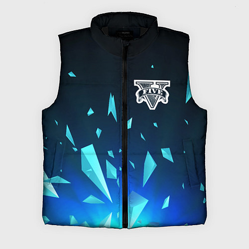 Мужской жилет GTA взрыв частиц / 3D-Черный – фото 1