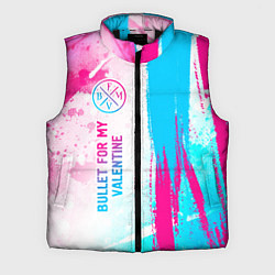 Мужской жилет Bullet For My Valentine neon gradient style: по-ве, цвет: 3D-черный