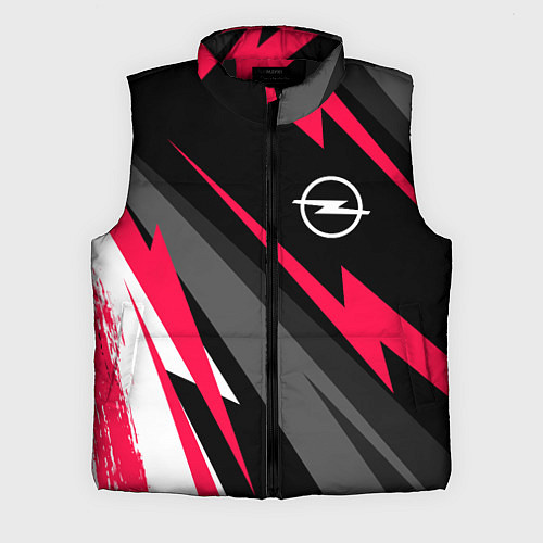 Мужской жилет Opel fast lines / 3D-Черный – фото 1