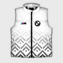 Мужской жилет BMW m power - белый, цвет: 3D-черный