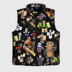 Мужской жилет Роблокс и его персонажи, цвет: 3D-черный