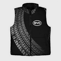 Мужской жилет BYD tire tracks, цвет: 3D-черный