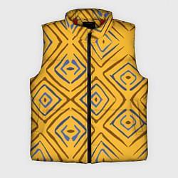 Мужской жилет Золотистый паттерн