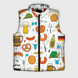 Мужской жилет Октоберфест - цветной дудл