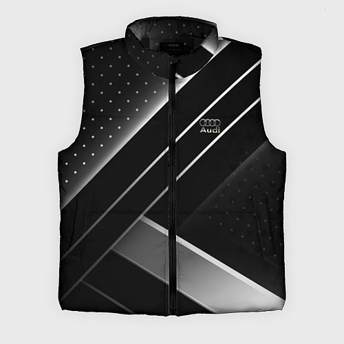 Мужской жилет Audi sign auto / 3D-Черный – фото 1
