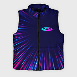 Мужской жилет Chery neon speed lines, цвет: 3D-черный