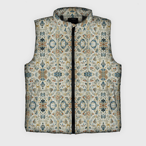Мужской жилет Царские узоры / 3D-Черный – фото 1