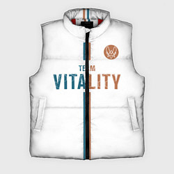 Мужской жилет Форма Team Vitality white, цвет: 3D-красный