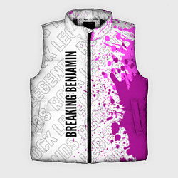 Мужской жилет Breaking Benjamin rock legends: по-вертикали, цвет: 3D-черный