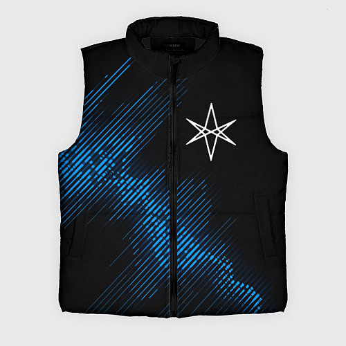 Мужской жилет Bring Me the Horizon звуковая волна / 3D-Черный – фото 1