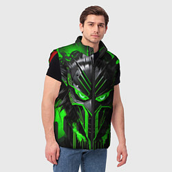 Мужской жилет Неоновый мститель, цвет: 3D-красный — фото 2