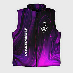 Мужской жилет Powerwolf violet plasma, цвет: 3D-черный