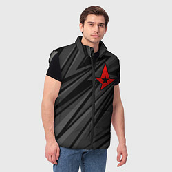 Мужской жилет Astralis - монохромный, цвет: 3D-светло-серый — фото 2