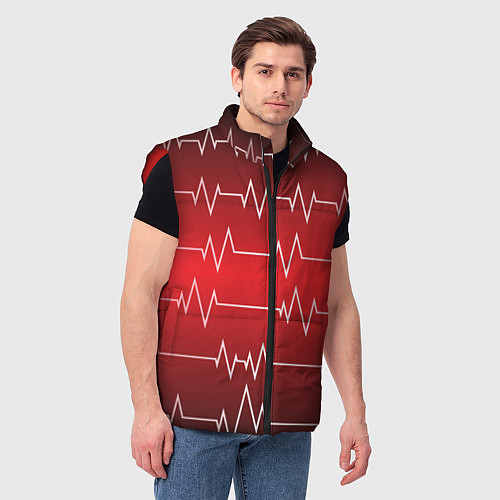 Мужской жилет Pulse / 3D-Красный – фото 3