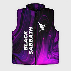 Мужской жилет Black Sabbath violet plasma, цвет: 3D-черный