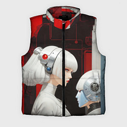 Мужской жилет Киборги, цвет: 3D-красный