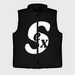 Мужской жилет SEX надпись, цвет: 3D-черный