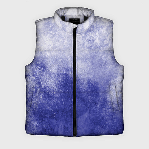 Мужской жилет Текстура Ocean splash / 3D-Черный – фото 1