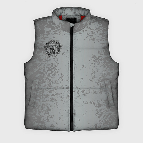 Мужской жилет Велес помни корни / 3D-Красный – фото 1