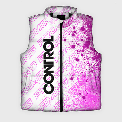 Мужской жилет Control pro gaming: по-вертикали / 3D-Черный – фото 1