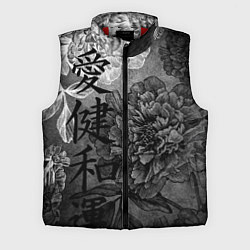 Мужской жилет Flowers - japanese art