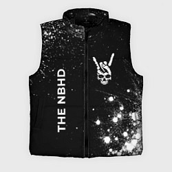 Мужской жилет The Neighbourhood и рок символ на темном фоне
