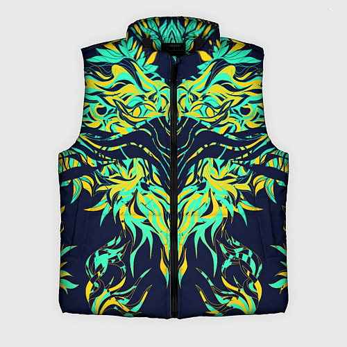Мужской жилет Сияние узора / 3D-Черный – фото 1