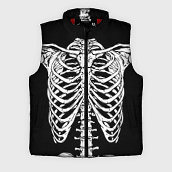 Мужской жилет Skeleton ribs, цвет: 3D-красный