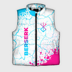 Мужской жилет Berserk neon gradient style: надпись, символ