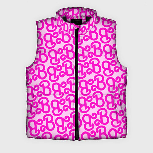 Мужской жилет Логотип Барби - буква B / 3D-Черный – фото 1
